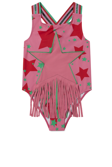 Star Print Swimsuit